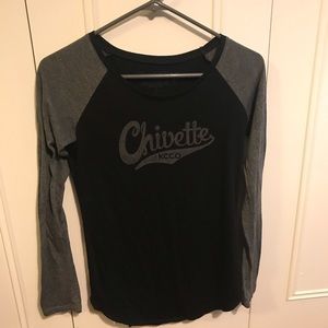 Long sleeve Chivette shirt, size small